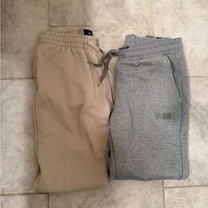 Two sweat pants from h&m M & puma L Unisex
